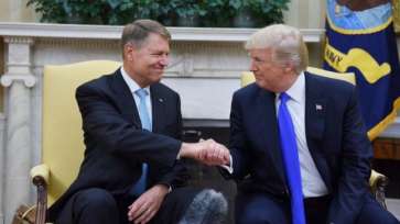 Klaus Iohannis, față în față cu Donald Trump, la Casa Albă. Ce discută în Biroul Oval