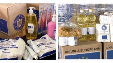 Alimente și produse de igienă de la UE pentru cei cu ajutoare sociale