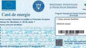 Cardurile de energie, distribuite în peste 2 milioane de locuinţe - Marcel Boloş: Jumătate de milion de familii şi-au plătit deja facturile din bani europeni