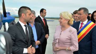 Premierul Viorica Dăncilă, vizită de lucru la Aeroportul Internațional Maramureș           